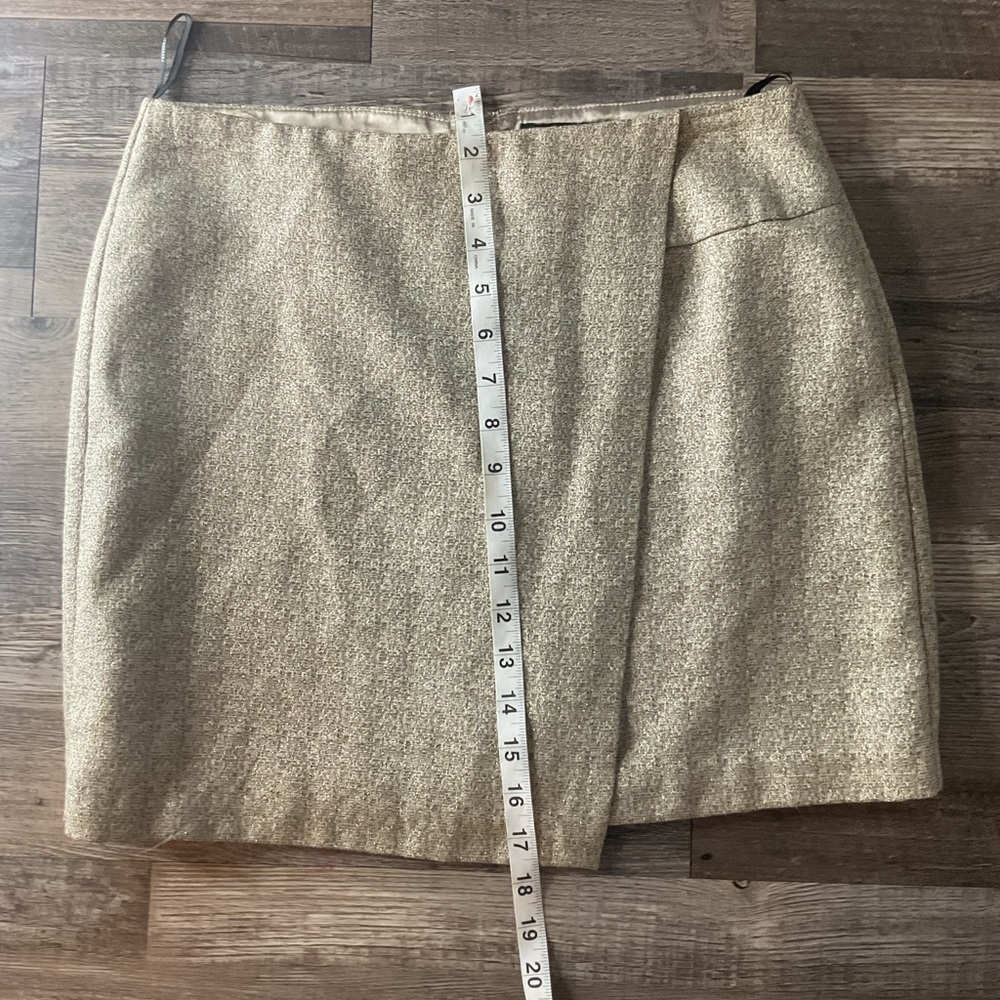 Forever 21 Tan Pencil Skirt